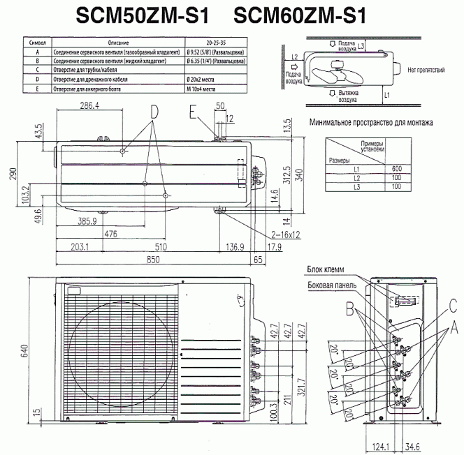   Mitsubishi Heavy SCM50ZM-S1.        SCM50ZM-S1
