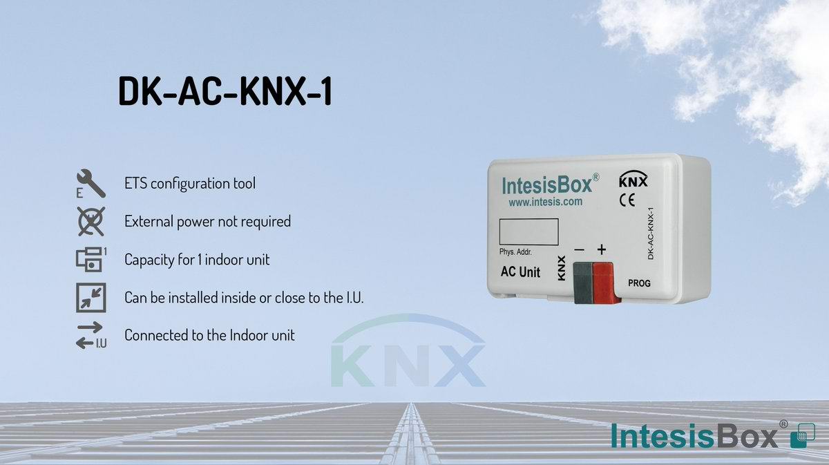 Особенности шлюза DK-AC-KNX-1